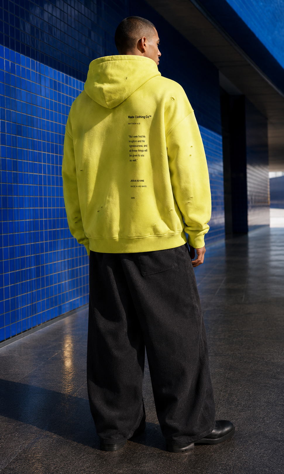 Jesus x NIKE Sunfade Fleece Hoodie