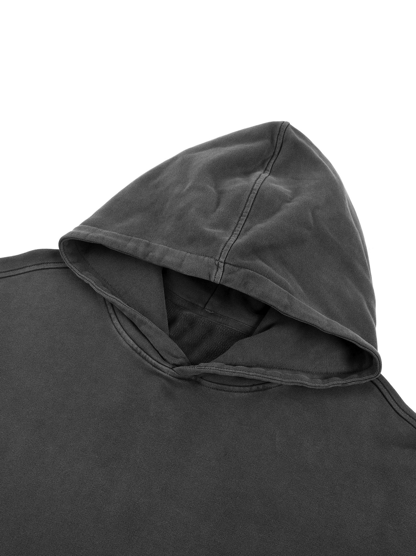"BLESSED" Snow Washed Raw Hoodie