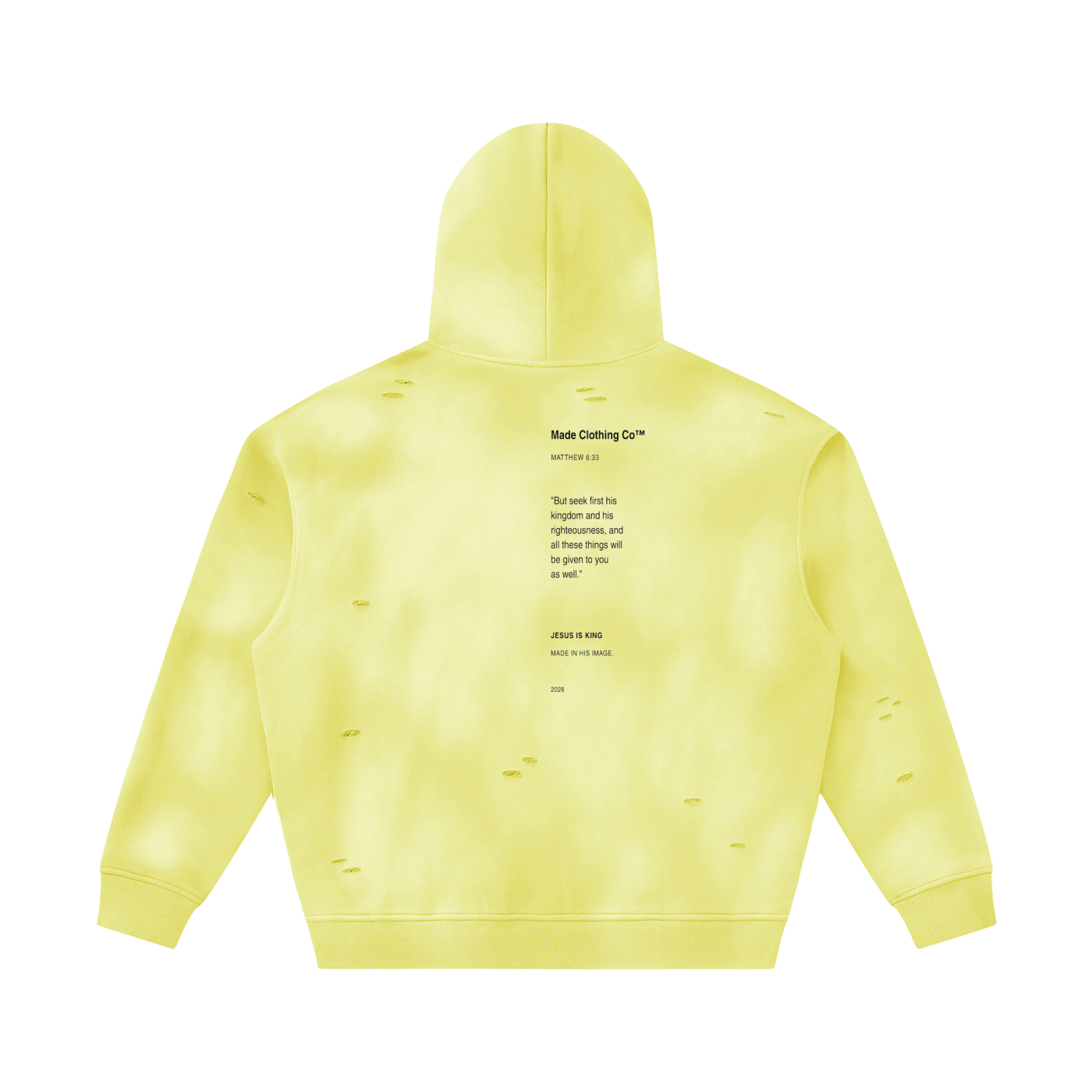 Jesus x NIKE Sunfade Fleece Hoodie